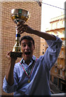 [ Mr. Alex con la Coppa al Cielo ]